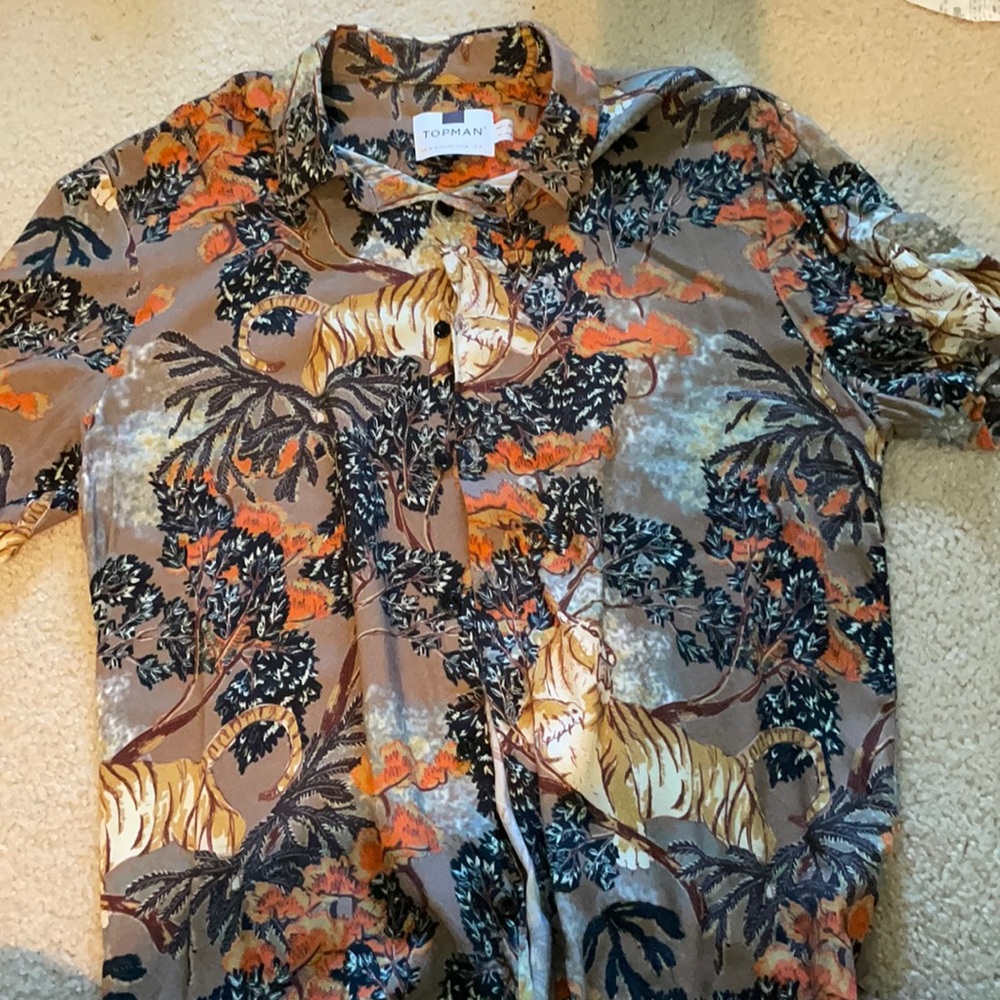 Topman men’s button up size M